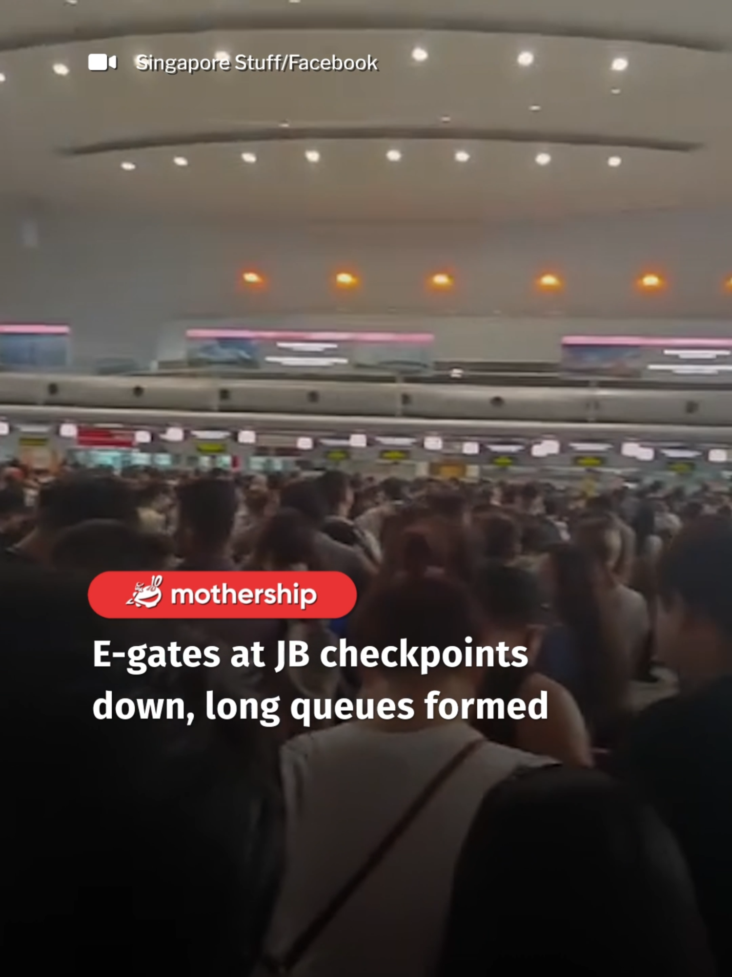 At 3:55pm on Dec. 8, ICA updated its Facebook post to state that the heavy departure traffic due to tailback at Woodlands Checkpoint has subsided. #tiktoksg #sgnews #woodlandscheckpoint