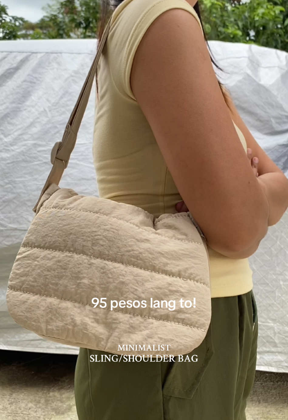 eyy apaka mura neto! #unisexbag #shoulderbag #nylonba #bag #smallbag #slingbag 