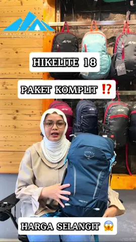 Rekomendasi Daypack Osprey untuk Tektok dan juga Trekking ‼️😍                                                                                                          #rinjanioutdoorindramayu #pendakihits #pendakigunung #osprey #hikelite #trekking #tektokgunung #egeir #tasoutdoor #mountain #edventure #perlengkapanhiking #fyp #osprey #garansiresmi #garansiseumurhidup                     #fyptiktokviral                               