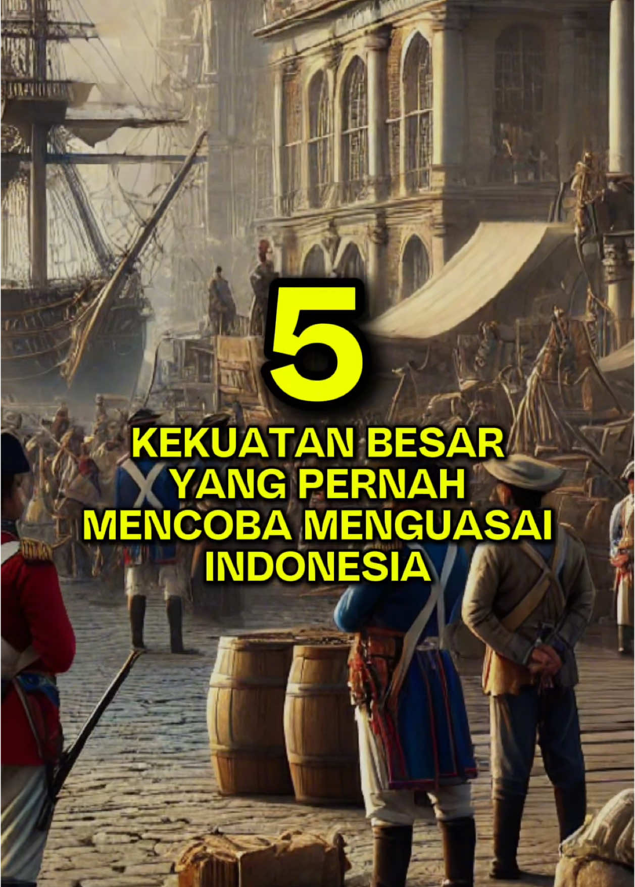 Kekuatan besar yang pernah mencoba menguasai Indonesia #heboh #indonesia #sejarahindonesia 