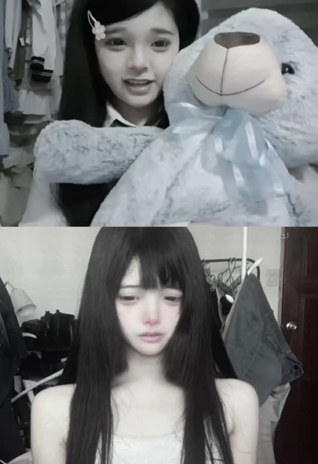 the same person #bdd #meitu #bodydysmorphicdisorder #beautyfilters #doll 