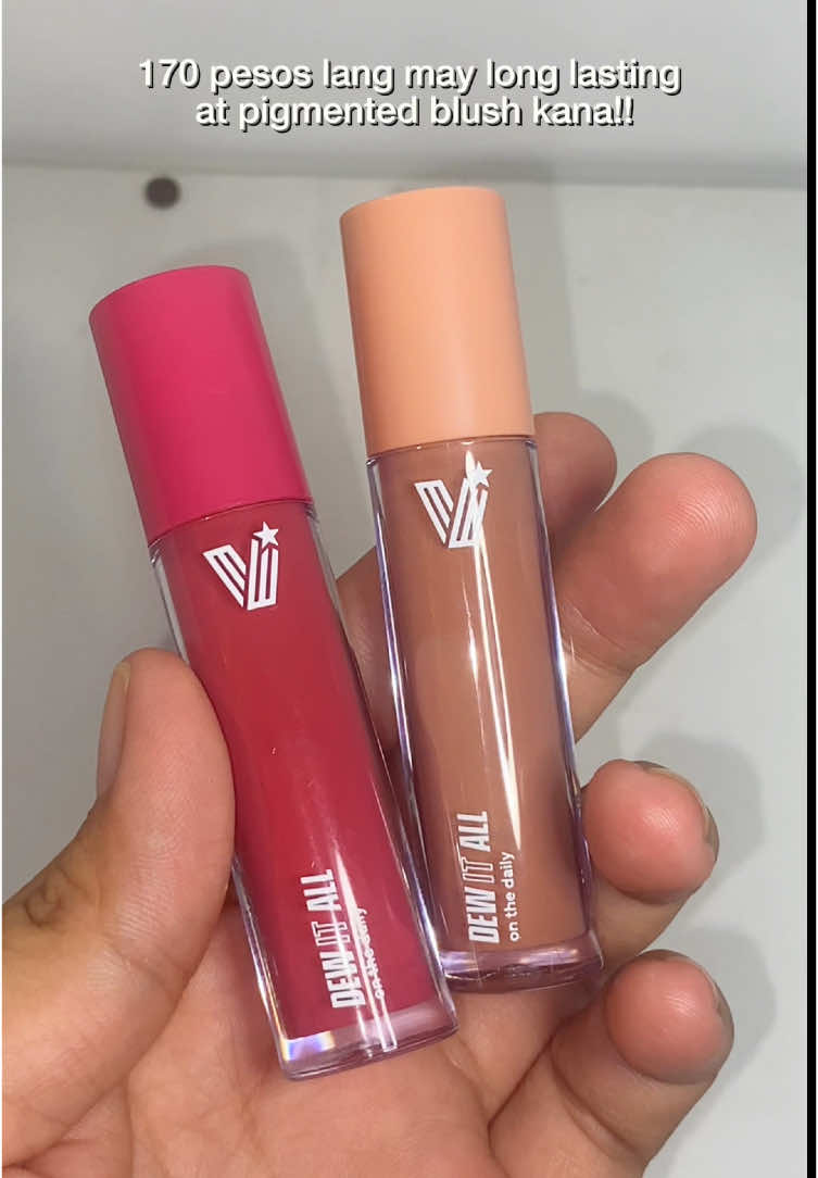 170 lang may long lasting blush kana! 🤩  #vice #vicecosmetics #dewitallliquidblush #blush #longlastingblush #cosmetics #musthaves #fyp #foryou #viral 