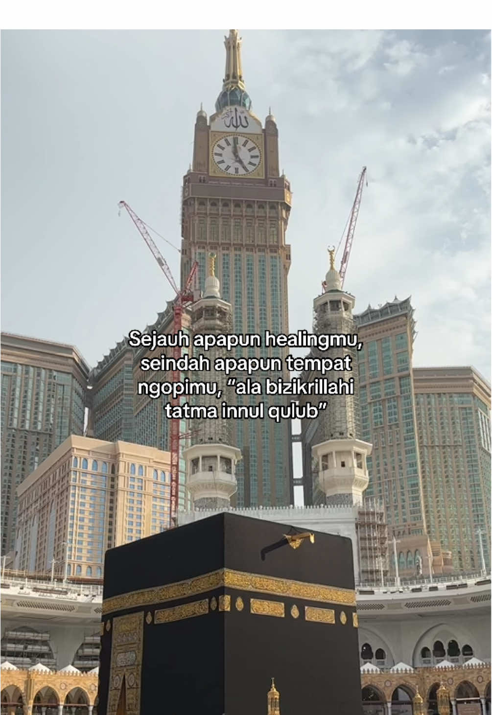 Setenang-tenangnya hati yang sebenarnya❤️‍🩹 #makkah #baitullah #fyp #masjidilharam #nasehat #quotes #quotesislam