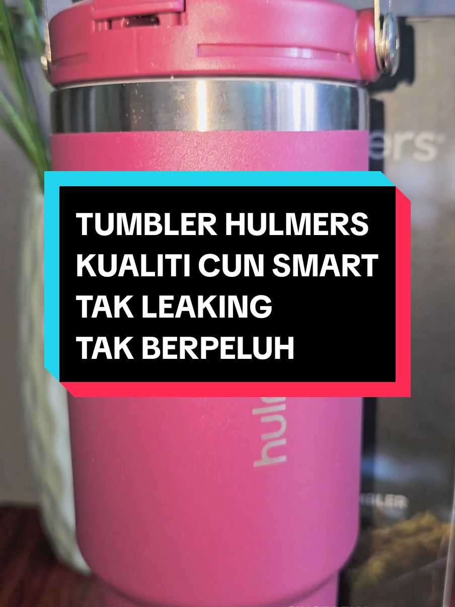 Tumbler Hulmers ni memang smart. Kualiti cun cun. Tak leaking dan tak berpeluh. #tumblerhulmers #tumblertahansejukdanpanas #tumblertahansejuk12jam #tumblerviral #tumblermurah #botolminuman 