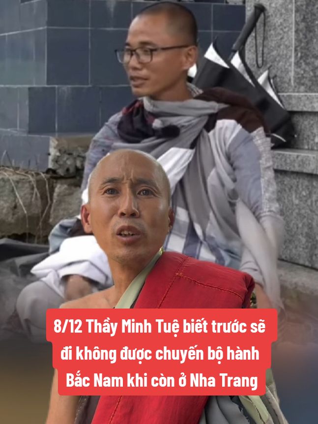 8/12 Thầy Minh Tuệ chia sẻ đã biết trước chuyến bộ hành Bắc Nam sẽ đi không được (sự kiện ở Huế 3/6) khi còn ở Nha Trang, nên nói Thầy Ngộ Chánh (Thạc sĩ) ở lại chờ. #minhtue #thayminhtue #thichminhtue #suminhtue #phatgiao #daophat #tutam #thayminhtuemoinhat   #phattaitam #phatphapnhiemmau #phatphap 