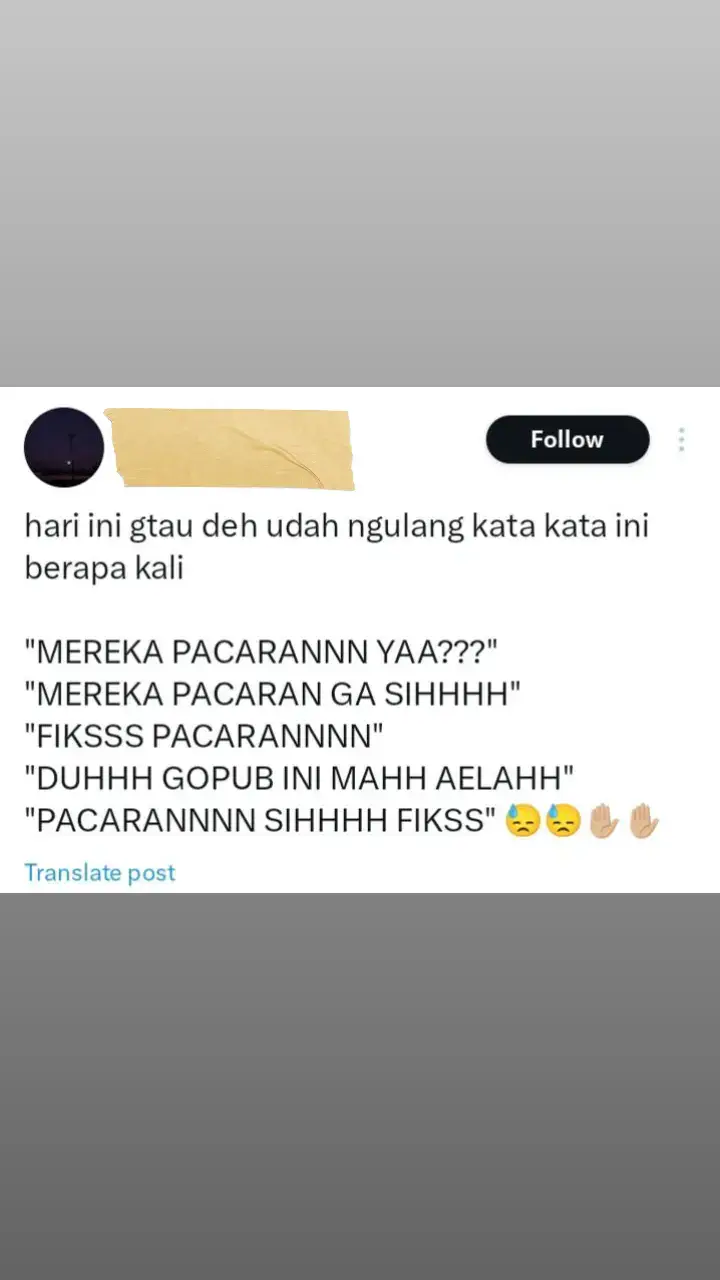 Knp ya shipper yg itu selalu susah dikasih taunya. Apa mereka gak mikirin perasaan salma? 1. Waktu bridging lagu MENTARI salma keliatan gak nyaman. Tp SHIPPER TOXIC menganggap salma salting 2. Salma gak mau nyebut FB TEMENnya krna salma menghargai perasaan PACARNYA 3. Songlist yg Salma bawakan gak ada hubungan dengan siapapun/dimanapun dia manggung. Jdi untuk SHIPPER HALU tolong hargai salma yg selama ini menjaga perasaan PASANGANNYA. STOP HALU❌ Krna mau gmnpun salma dan TEMANnya itu tdk sedekat yg kalian bayangkan. #salmasalsabil 