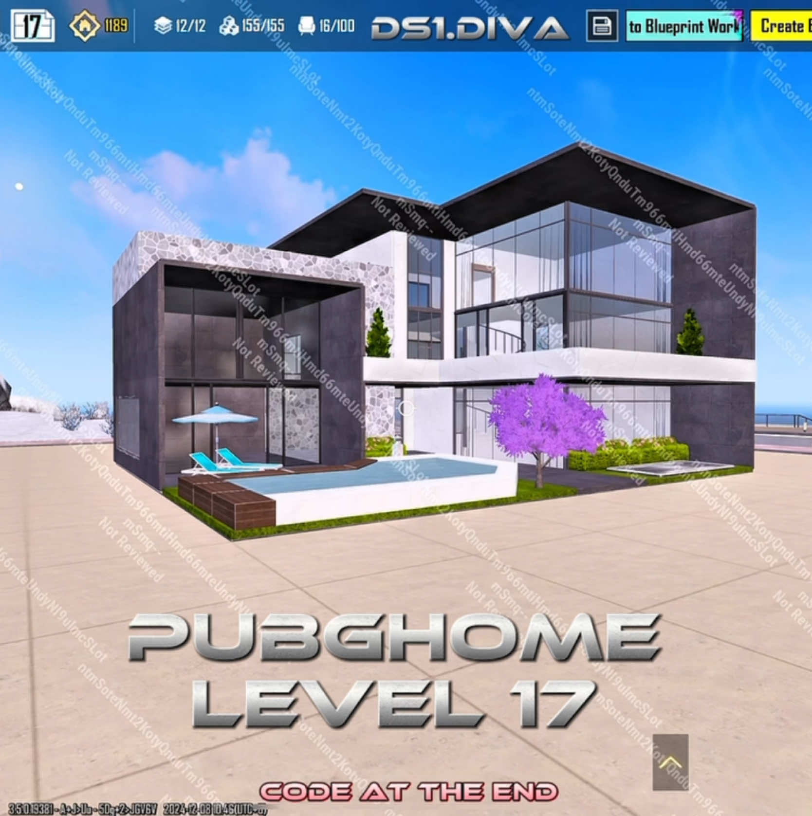 Best pubghome design Level 17 #pubgmobile #pubg #pubghome #homedesign #tutorial #creative #fypシ゚viral #fyp 