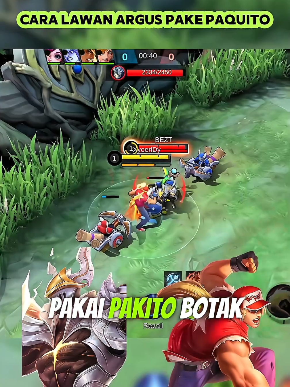 Cara lawan argus pake paquito #mobilelegendsbangbang #fyp #tutorial #MLBBM6 #MLBBM6TorchRelay #GreaterThanEver 