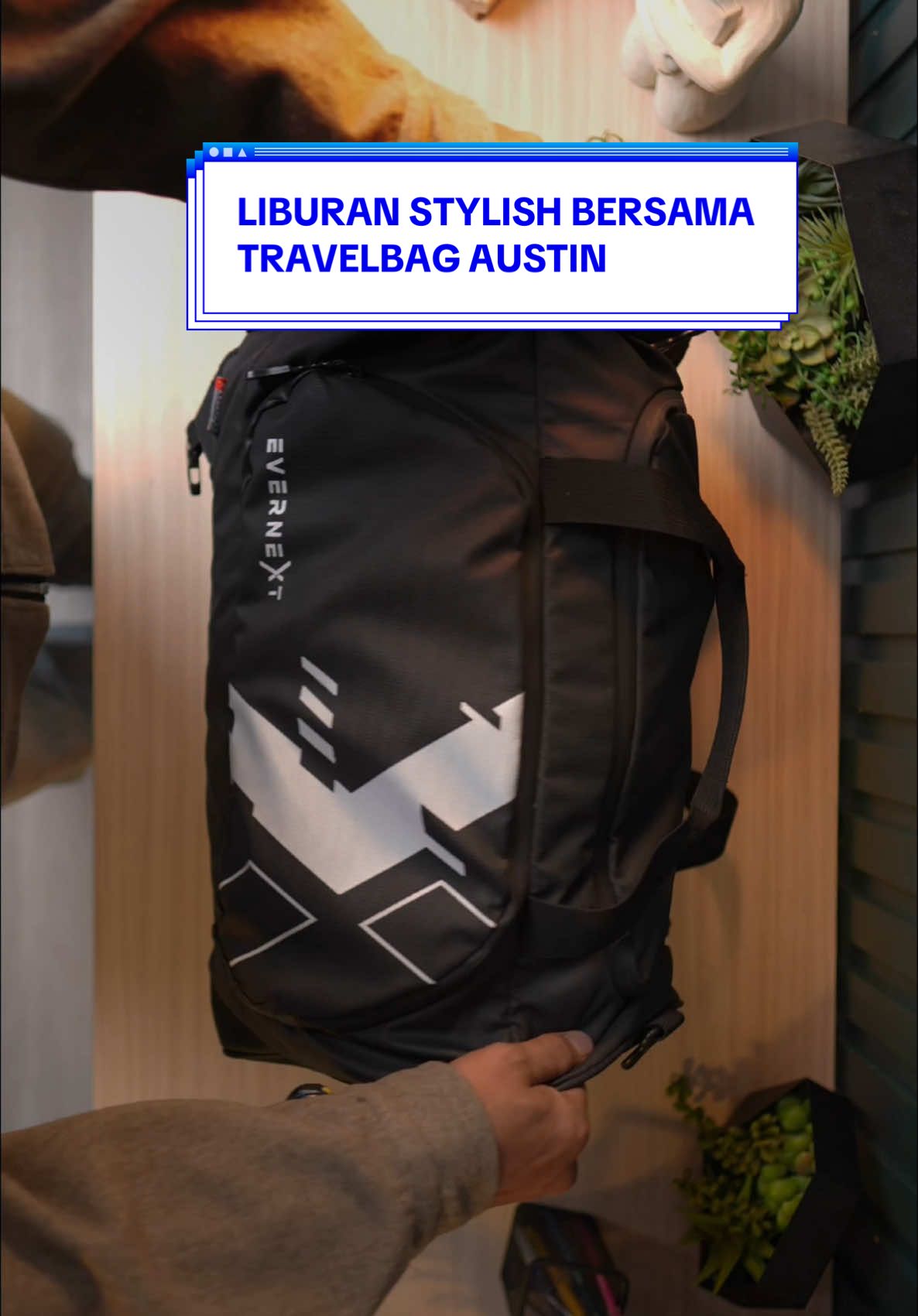 Pergi Traveling nggak harus ribet. Travel Bag Austin hadir dengan harga terjangkau dan siap bikin kamu tetap stylish saat traveling 👌🏻🤩 #travelbagpria #taspulangkampung #tasmudik #liburanakhirtahun #tastravelling #evernext 