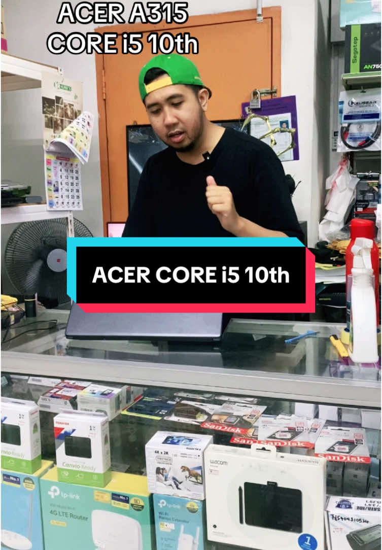 ACER A315  SPEC ==== INTEL CORE i5  10210U 2.11GHZ 4GB DDR4 RAM 512GB NVME SSD MX 230 NVIDIA GRAPHIC 15.6” FULL HD  WIFI + LAN + WEBCAM WINDOWS 11 NOTE ===== GOOD CONDITION KAMI TERIMA TRADE IN LAPTOP TERPAKAI.. SMART BIZ TRADING  59-G JALAN TAMAN KOMERSIL SENAWANG 7 , TAMAN KOMERSIL SENAWANG , 70450 SEREMBAN  Wasap.my/60123270903 TIME : 1PM - 9:30PM #pcgaming #pcmurah #laptopgaming #laptop #fypp #office #officepc #officelaptop #senawang #murah #fyp #laptopmurah #laptopbajet #repairlaptop  #laptopmurah  #laptopbajet #laptopmahasiswa #fypシ゚viral #acernitro5 #pcgaming #repairlaptopmurah #macbookairm1 #macbookairm2unboxing #malaysiatiktok #dakwah #hpvictusnextlevel #rxzmalaysia #malaysia #laptopb40 #rog #asusrog #pc #it  #masaksimple #tipmasak #sambalsotong #hpallinone #pcallinone #hp #dell #acer #asus #ceramahpendek #viral #ramadhan #raya #choii 