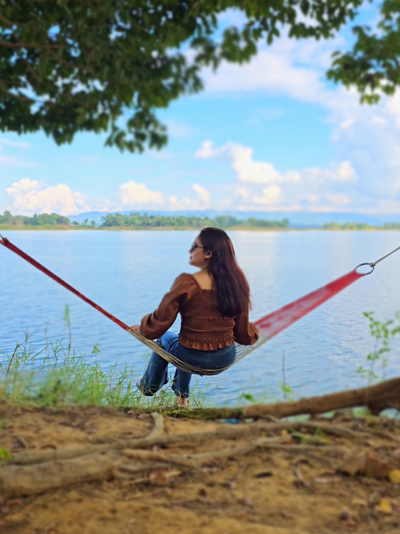 Let the breeze carry your worries away! . . . . . #fyp #BlissfulMoments #foryoupage  #vacationmode #nature #kaptai #Bangladesh 