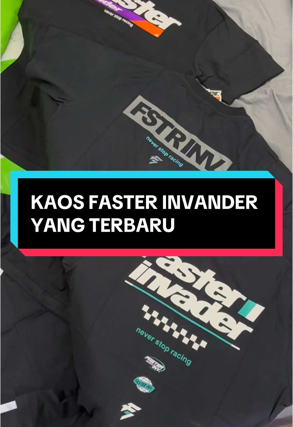 kaos faster terbaru banyak yang ready ya jhuonnn😍 jgn khawatir kaos 1000% original🫵🏻