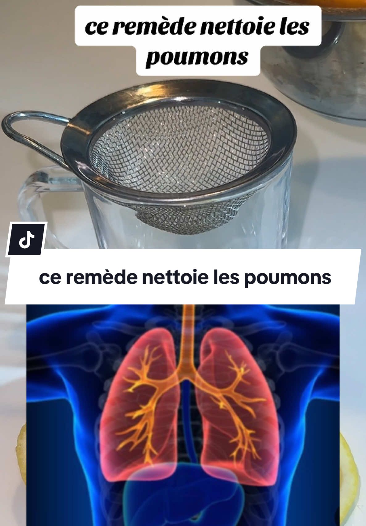 ce remède nettoie les poumons#poumons #gripe #rhume #toux #remedenaturel #astucesanté #recettetiktok #malades #remede #santé #pourtoii #fouryou #france #explore @وصفات @وصفات @وصفات