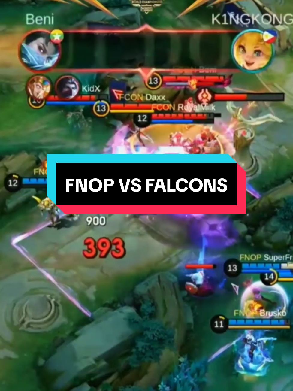 huli lahat ng micro organisms 🤡 - - (Qiddiya, world first IRL gaming and esports district)  #MLBBM6 #MLBBM6WatchFest #GreaterThanEver #mlbb #mobilelegends #fnop #falcons #fnopvsfalcon #onicph #fypシ゚ @Qiddiya Gaming Brasil 