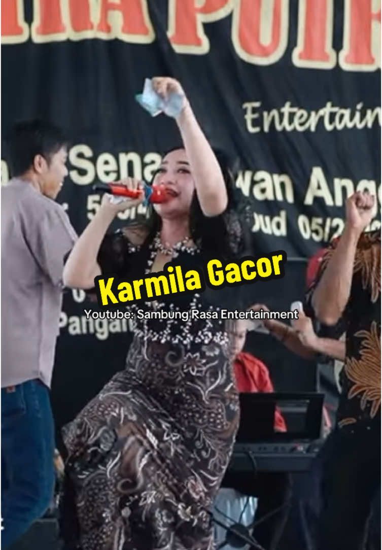 #karmila #sambungrasaentertainment #dangdut #koplo #viraltiktok #fypシ゚viral #musik #rosnaagustina 