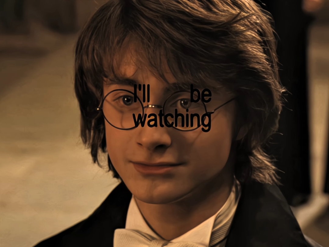 I'll be watching you #harrypotter #hermione  cr overlay text : ex7stence