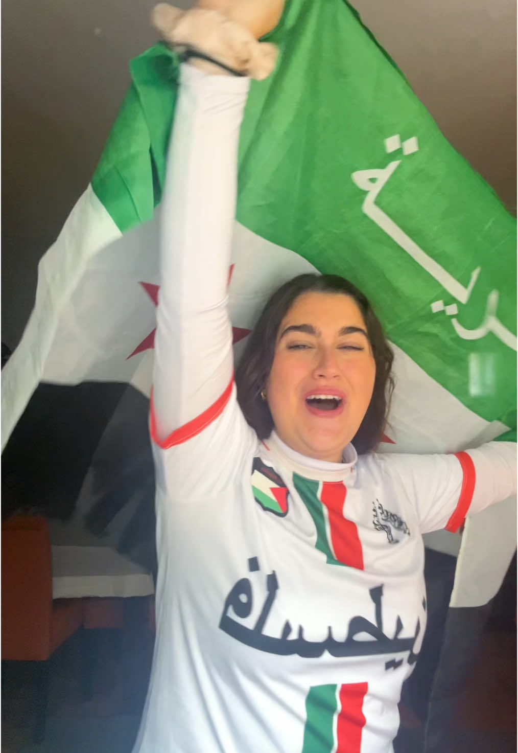 Syria is freeeeeeee!!! #syria #syriangirl #arabs #حلب #viral_video #ArabTikTok #arabicsong #foryoupage❤️❤️ #💚 #aleppo_حلب #palestine #freesyria 