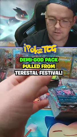 Yet ANOTHER INSANE GOD PACK Pulled From Terestal Festival! #pokemon #pokemoncards #pokemontcg #godpack #pokemontiktok