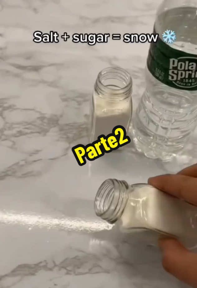 how to make snow with a secret mixture frozen part 2