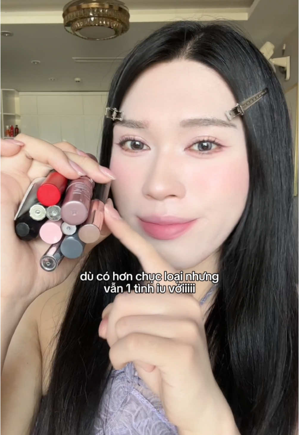 Ai chê không cong , không tơi thì xem lại nha mấy bà 😋 #fyp #BeautyTok #lamdep #reviewlamdep #viral #xuhuong #pov #haul #ironmascara #judydoll 