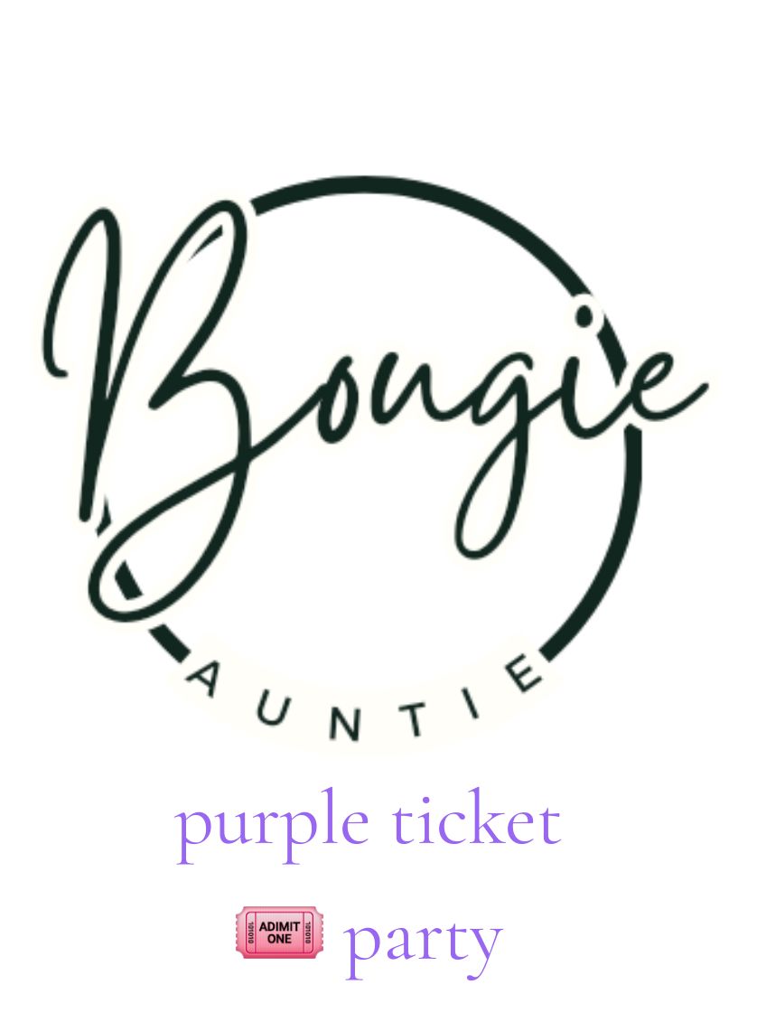 It's a purple ticket kind of Sunday. Click on my link, follow me, comment 