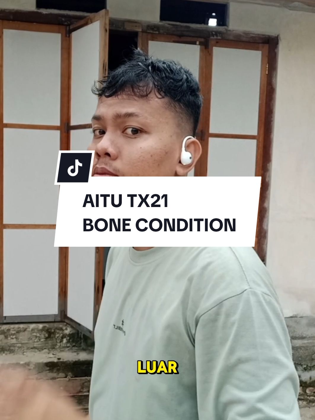 TWS earphone bon conditions AITU TX21 #tws #twsolahraga #twsbluetooth #twsboneconduction #aitu #aitutx21 #twsmurah #earphonebluetooth #earphonesport @aitu.id 