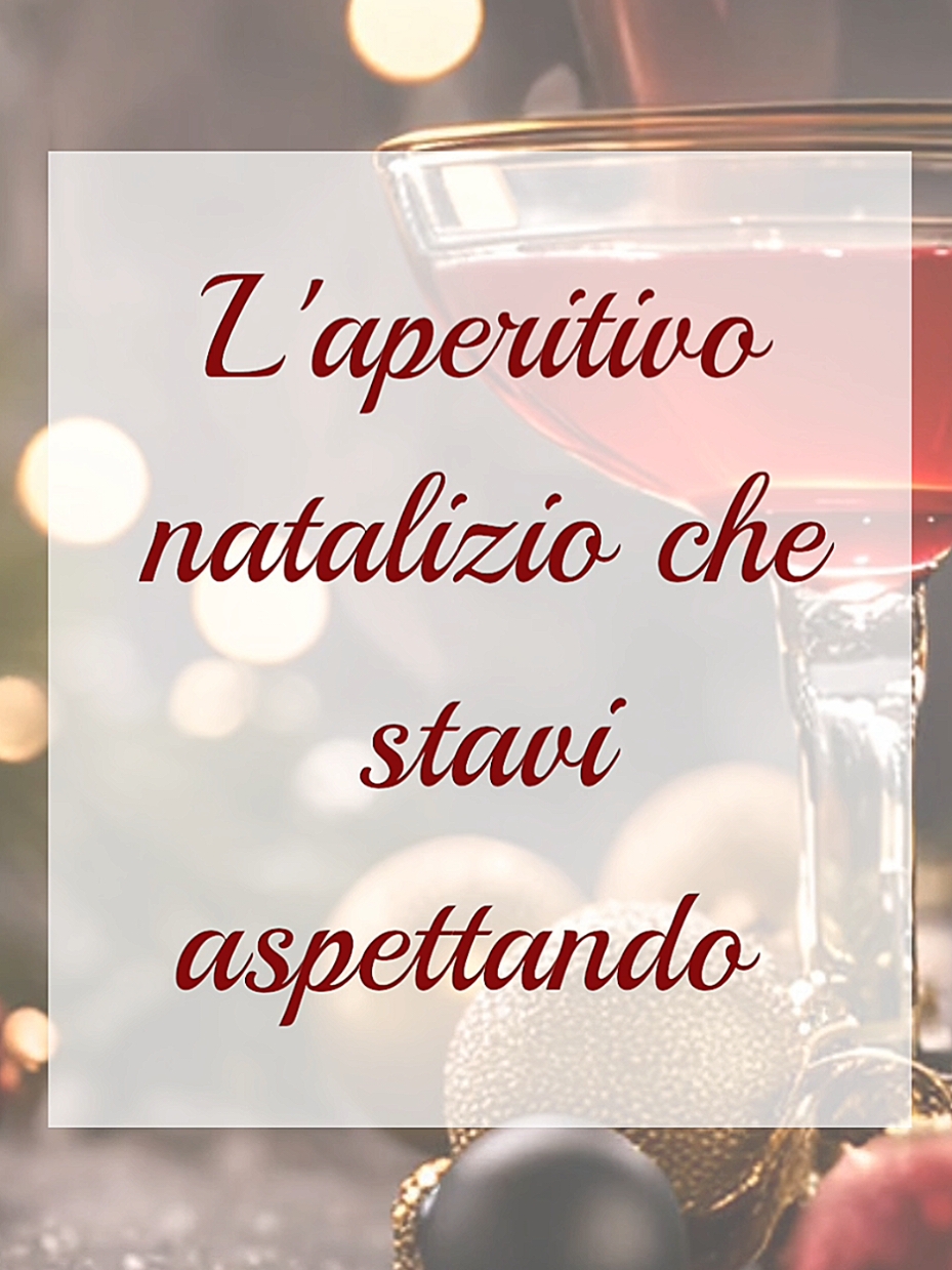 ✨ Il Natale è arrivato da noi: luci, magia e nuovi cocktail unici per il tuo apericena! 🎄🍸 Prenota il tuo apericena e vieni a scoprire il tuo cocktail preferito! 🥂🎅 #aperitivo #christmasvibes  #natale 