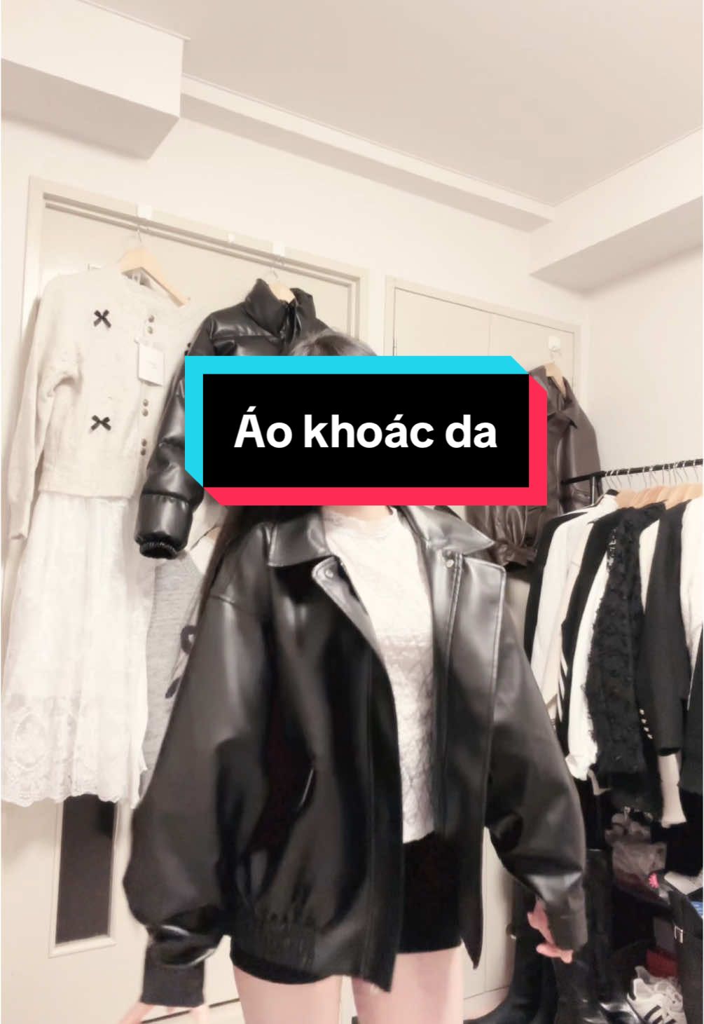 Áo khoác da #xuhuong #junonhat #fypシ゚viral #phoidoxinh #viraltiktok #style #style 