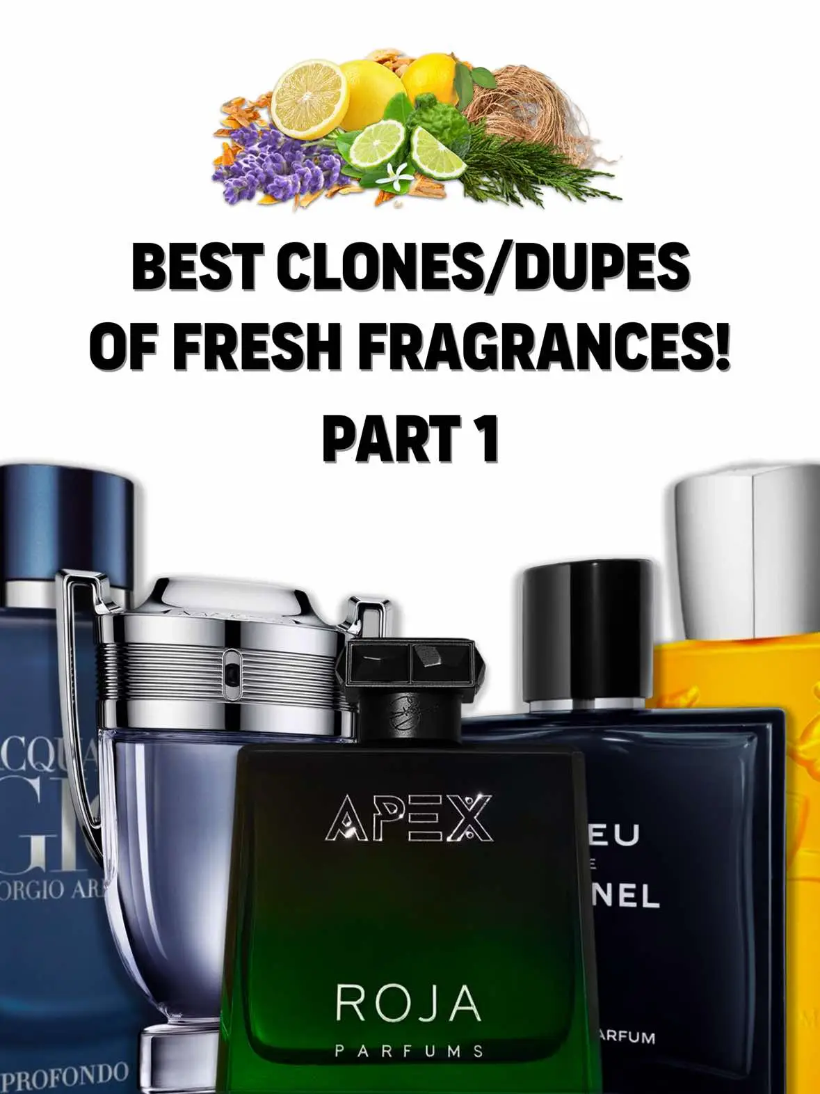 Which fragrance should I do next? #fragrances #perfumes #fragranceworld #lattafa #chanel #roja #freshfragrance #fragrancesformen 