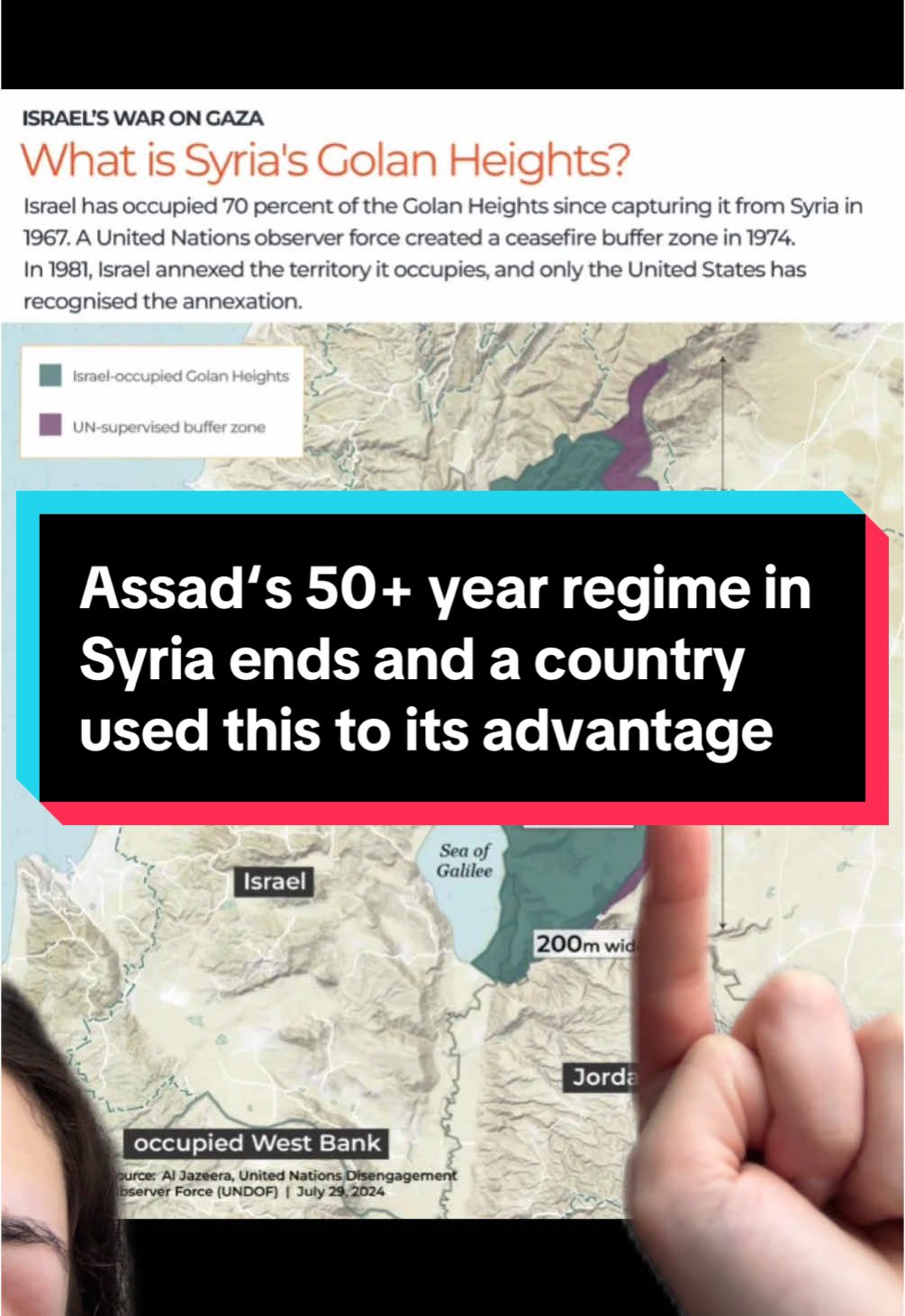 The Assad family‘s 50+ year regime in Syria has now officially ended and while many celebrate the end of a dictatorship, one country is using Syria‘s instability to its advantage right now #fy #fyp #foryou 