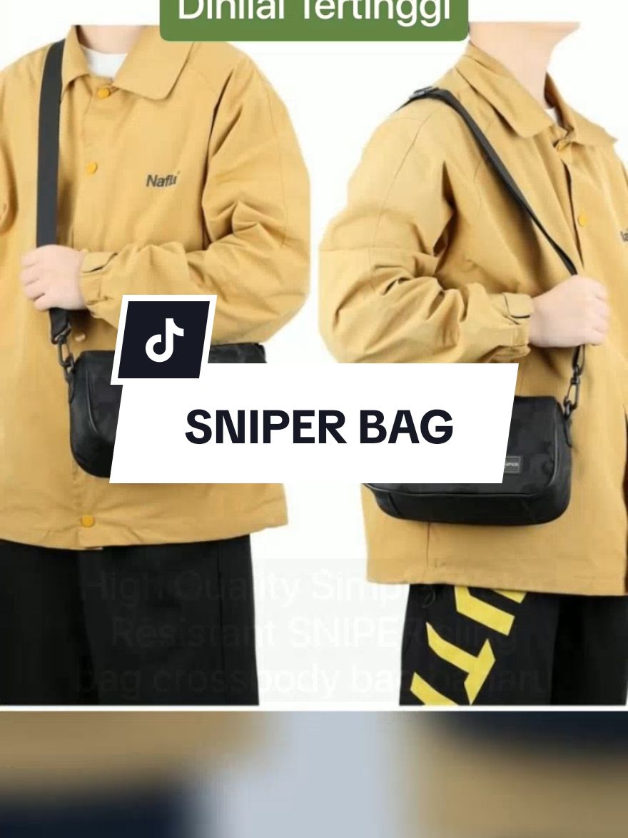 High Quality Simple Water Resistant SNIPER sling bag crossbody bag baharu Hanya RM24.89 #sniperslingbagviral #sniperbag #slingbag #slingbagviral #begsilangviral #trending #viralvideo #viral #termurah #terkini 