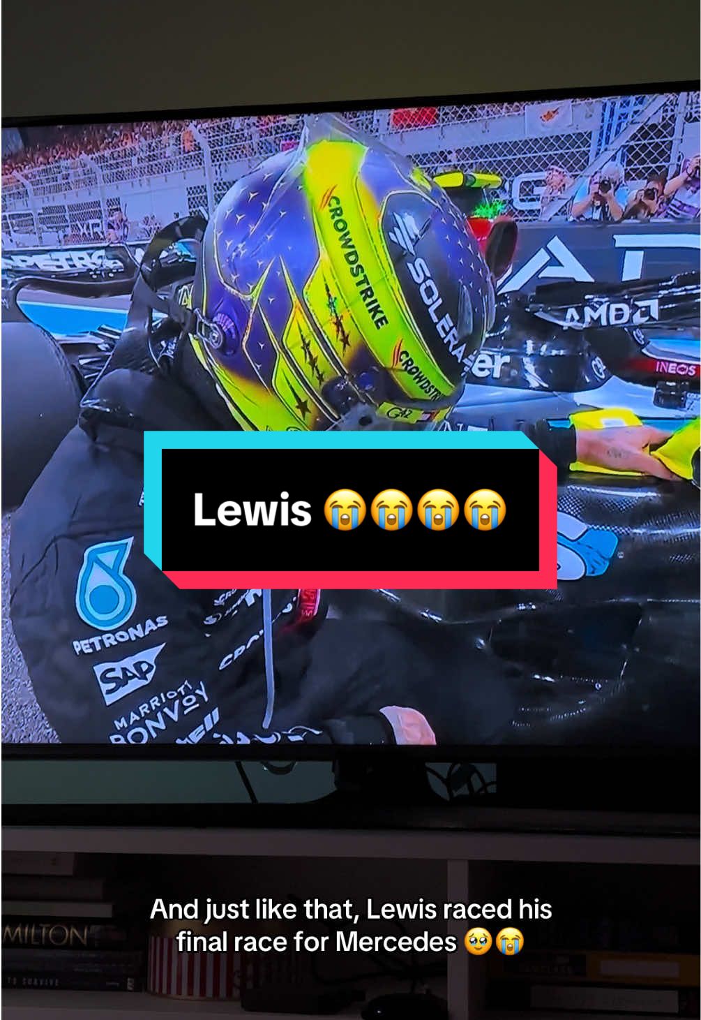 Cried mi eyes out didnt i 😭😭😭  #fyp #f1 #f1tiktok #lewishamilton 