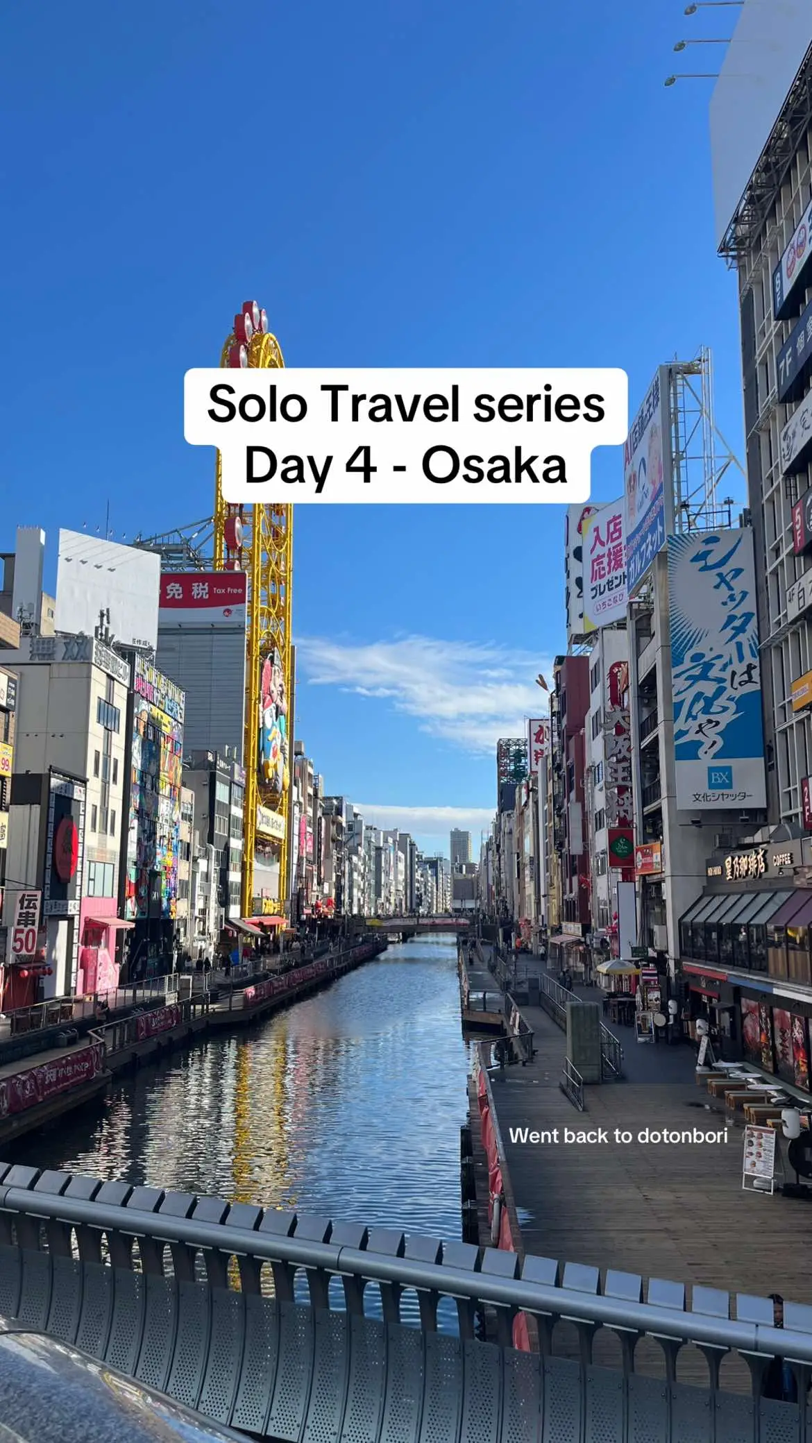 This was a chill day, no itinerary in mind just to stroll around dotonbori, eat some food and get drunk as well - got a little sentimental towards the end 🥹 #japan #osaka #foryoupage #solotravel #solo #dotonbori #food #foryoupage #tiktokph #fyp #philippines #solotraveler 