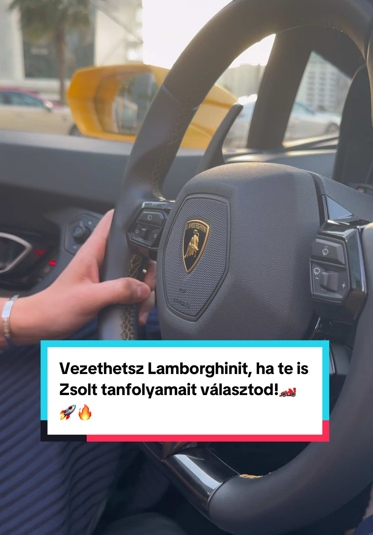 Vezethetsz Lamborghinit, ha te is Zsolt tanfolyamait választod!🏎️🚀🔥