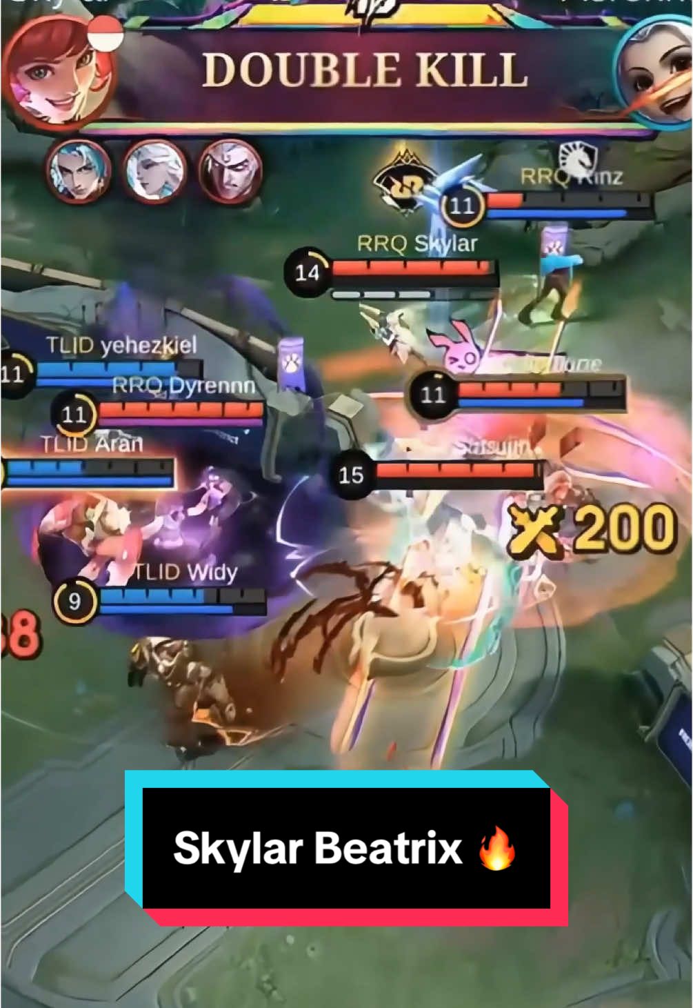 Skylar Beatrix >>> #MLBBM6 #GreaterThanEver #MLBBEsports #MLBB #MobileLegendsBangBang #M6 #Skylar #RRQHoshi #VivaRRQ