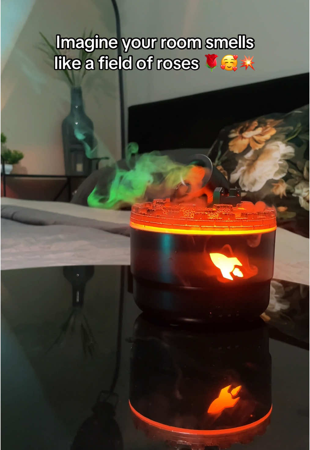 This aromatherapy machine helps you relax with stress-relief oils and fills your room with a unique style. #aroma #roomdecor #nature #cannonhumidifier #decorations  🌸 Click the link now to grab yours with free oil before we sell out!