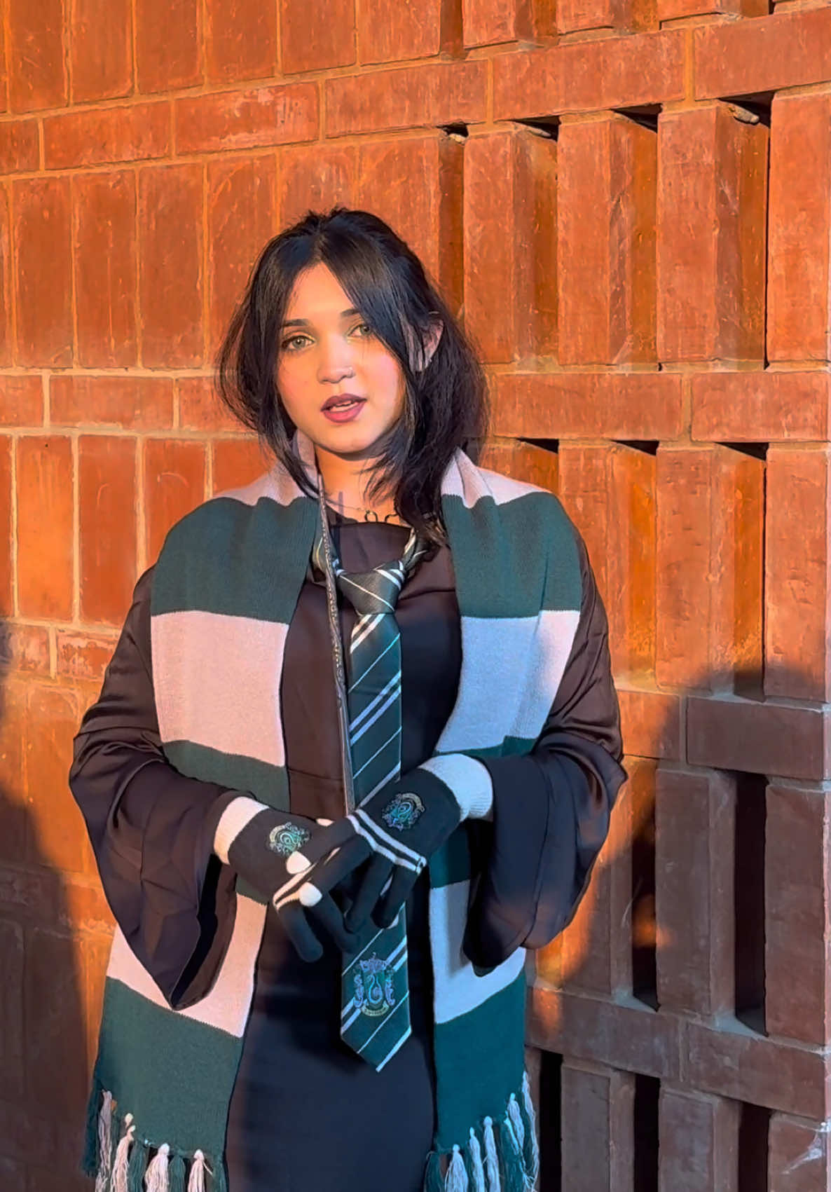 Can you recognise the voice?  #zanetdiego #bismee #slytherine #salazarslytherine #hogwarts #whatowear #grwm #harrypotter #fashiontok 