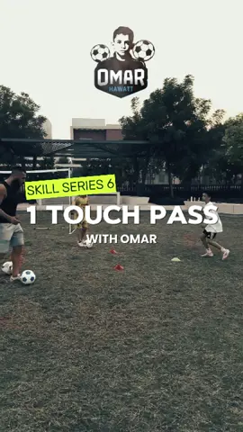 ⚡ 1-Touch Passing: Quick and Precise! ⚽ #footballskills #youthfootball #1touchpassing #learnfootballskills 