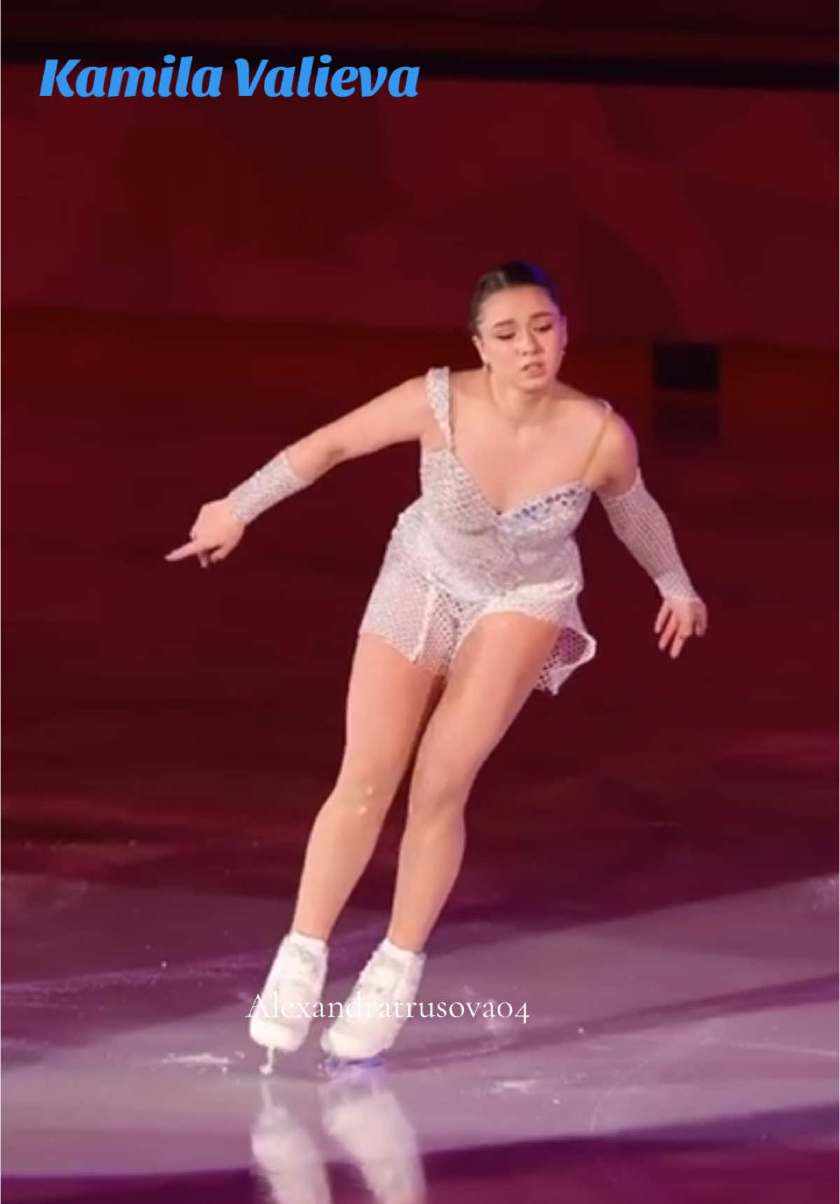 #kamilavalieva💪❤️⛸️🇷🇺♥️ #lamadrerusia❤🇷🇺 #patinartistico💗⛸ #rusia🇷🇺 