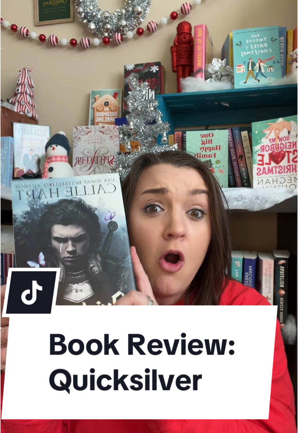 Dont mind me, im just over here completely blown away by this book. Like, when do we get book 2? @Callie Hart got me all sorts of twisted up, cause I have so many questions! #bookreview #quicksilver #fantasy #romantasy #BookTok #bookcommunity #bookish #bookishvibes #bookdragon #kingfisher #saerisfane 