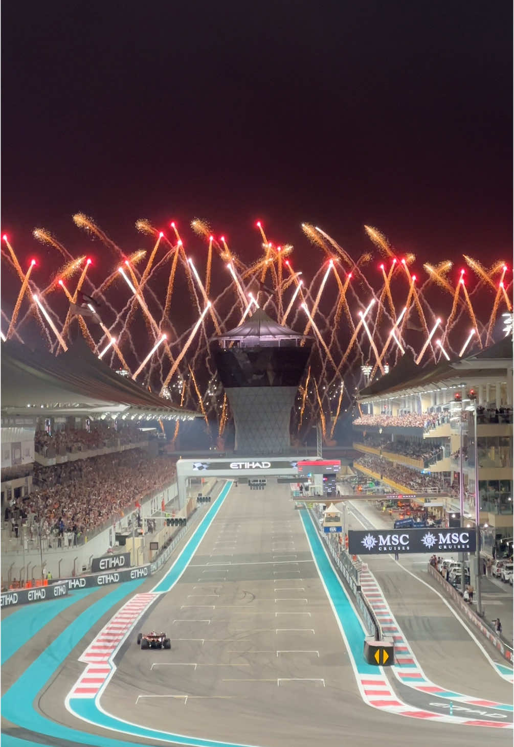 Crying at this view!! #abudhabigp #mclarenf1 #landonorris4 