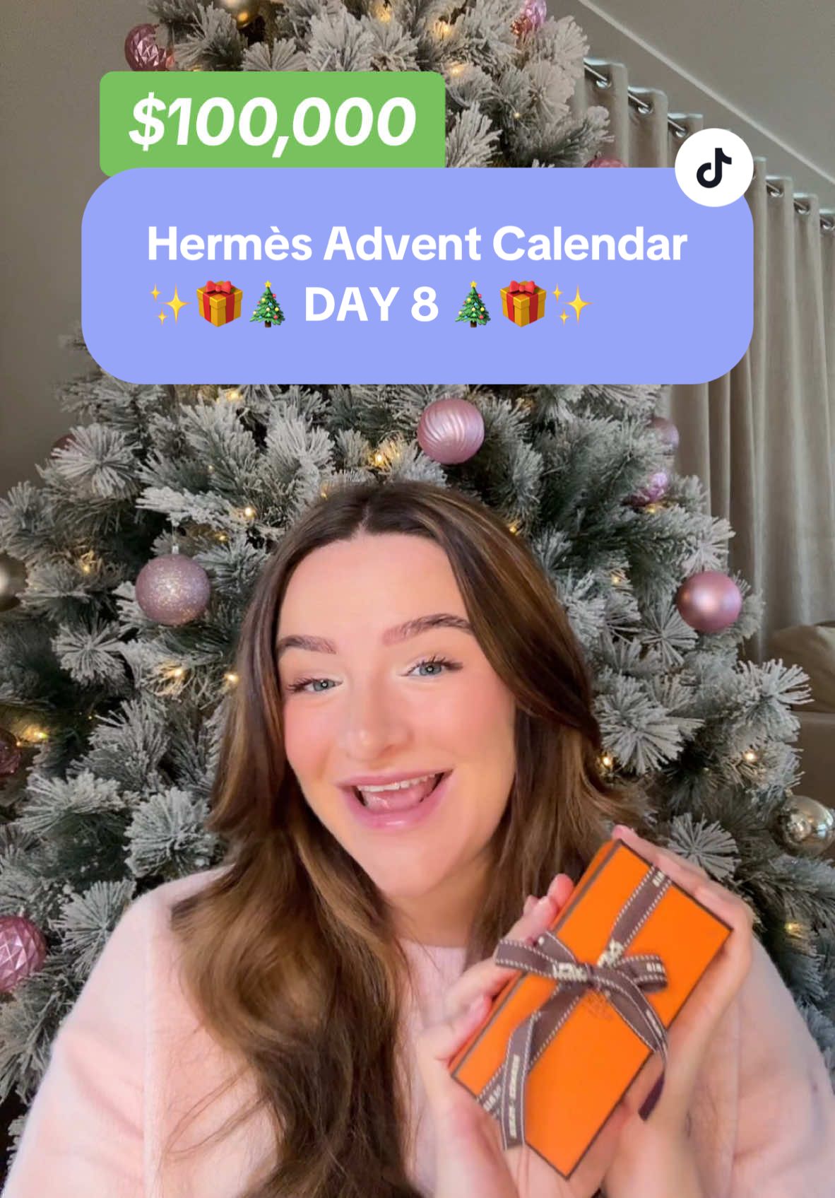 Hermès Advent Calendar day 8!🎄🎁✨ #fy #unboxing #hermes #adventcalendar #luxury #rich #hermesbag #motivation 