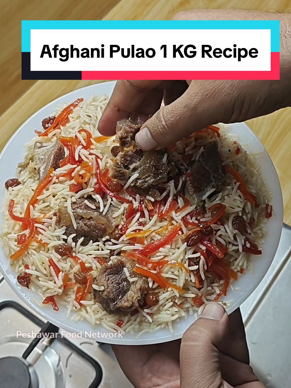 Afghani Pulao 1 KG Recipe  #food #Recipe #trend #pulao 