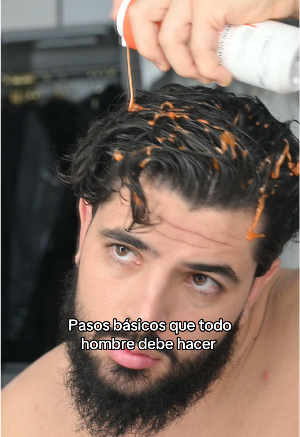 Pasos básicos que todo hombre debe hacer  • los productos que utilizo estan en el carrito naranja del video  #mensgrooming #SelfCare #haircare #hairgrowth #beardgrowth #cuidadopersonal #hairstyle #menshair #fyp 