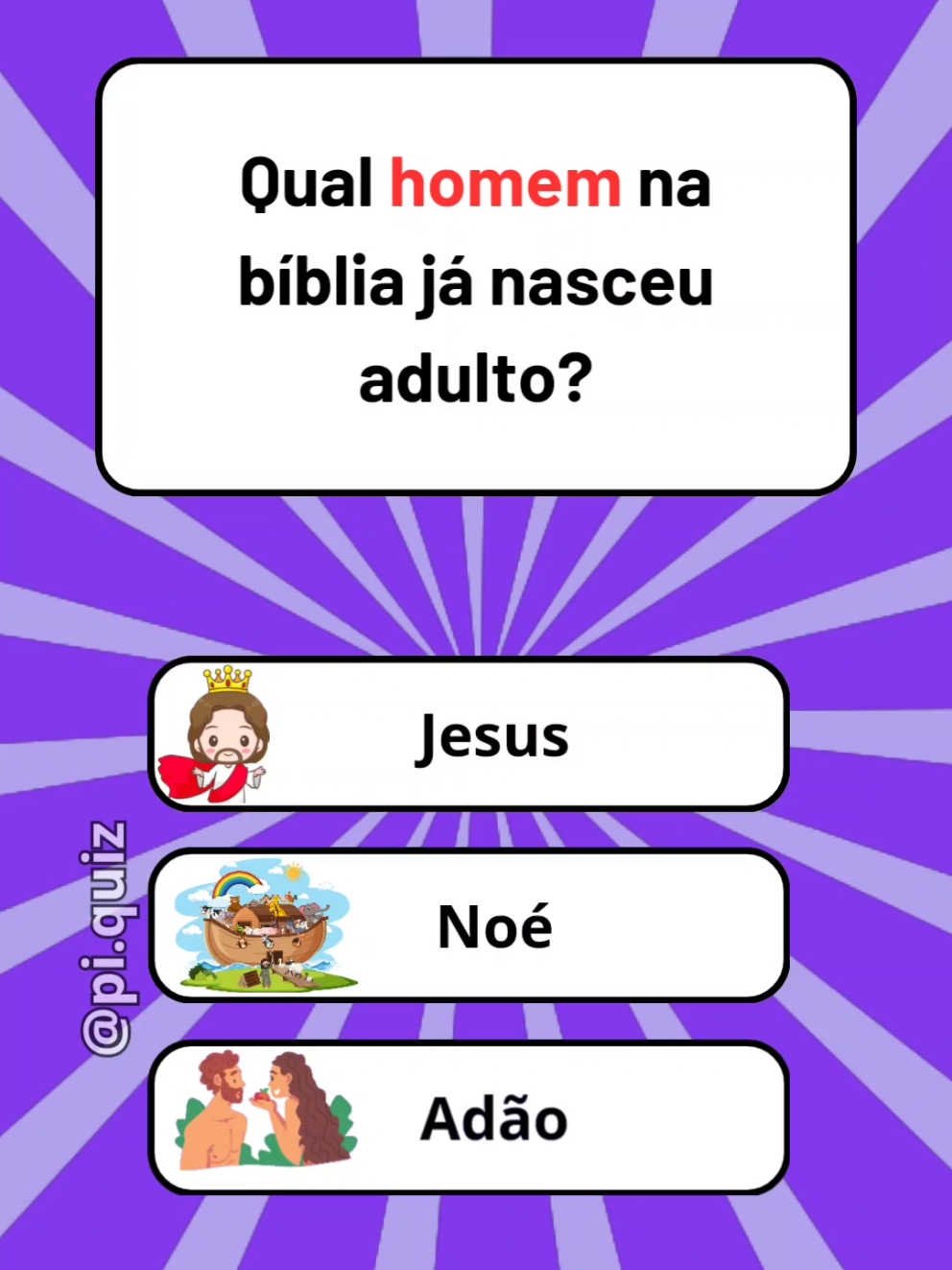 Quiz bíblico com respostas - Quiz da bíblia! #quiz #biblia #jesus #conhecimento #perguntas 