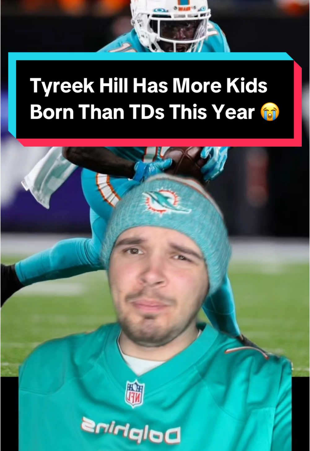 Tyreek Hill Has More Kids Born Than TDs This Year… 😭 #nfl #nfltrending #nflviral #trending #dolphins