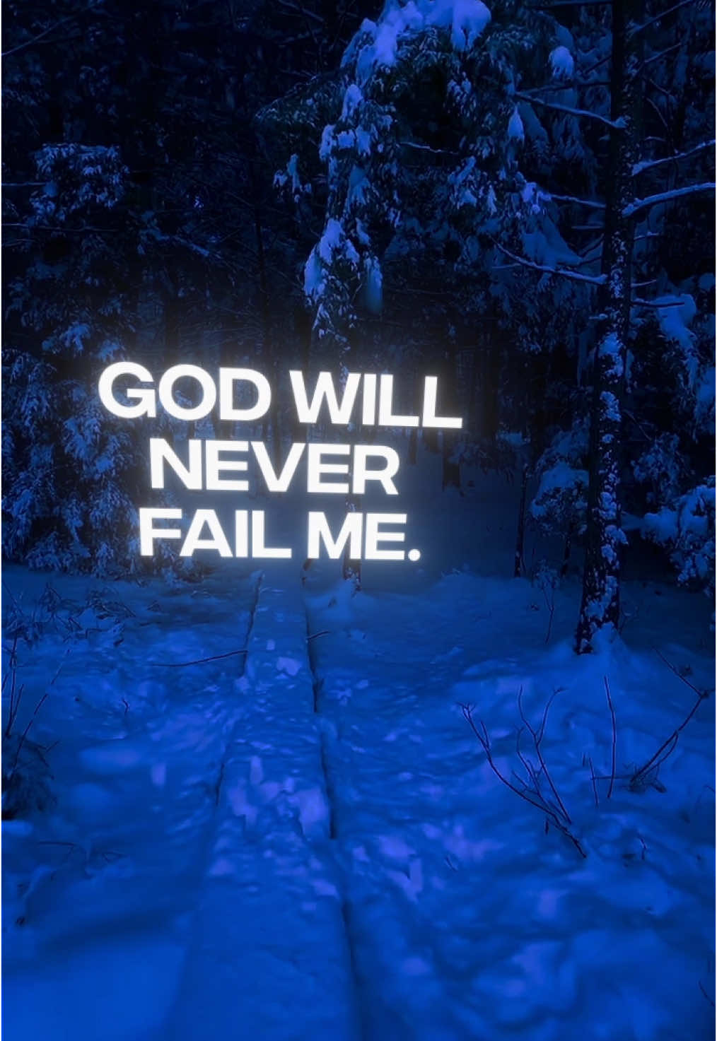 He will not fail you, you just need to have faith. • • • • • #fyp #jesus #god 