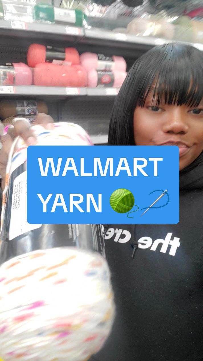 My first time buying #yarn from @Walmart  . . . #crocheting #crocheter #coaxumcreations #trending #fyppppppppppppppppppppppp #tren #fyp #crochetforbeginners #crochet #crochettiktok #crochettok #crochettutorial #crochetaddiction #yarntok #yarnlovers #walmart 