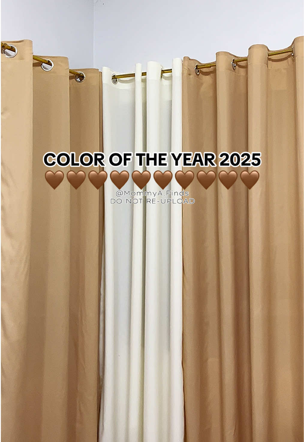 ready na for 2025!! #luckycolor  #luckycolor2025  #coloroftheyear2025 #curtain #kurtina #mura #affordable #viral #trending 