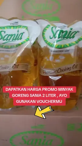 PROMO MINYAK SANIA 2 LITER#megaguncang1212 👍⭐